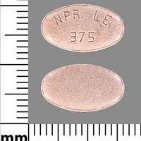 Naprosyn (Naproxen [ na-prox-en ])-NPR LE 375-375 mg-Pink-Oval