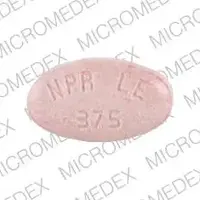 Naprosyn (Naproxen [ na-prox-en ])-NPR LE 375-375 mg-Pink-Oval