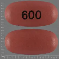 Oxtellar xr (Oxcarbazepine)-600-600 mg-Red-Oval