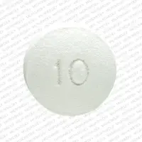 Oxycontin (Oxycodone [ ox-i-koe-done ])-OP 10-10 mg-White-Round