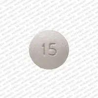 Oxycontin (Oxycodone [ ox-i-koe-done ])-OP 15-15 mg-Gray-Round