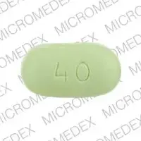 Paxil (Paroxetine [ pa-rox-a-teen ])-PAXIL 40-40 mg-Green-Oval