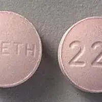 Phenergan (Promethazine (oral) [ pro-meth-a-zeen ])-WYETH 227-50 mg-Pink-Round