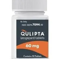 Qulipta (Atogepant [ a-toe-je-pant ])-A60-60 mg-White-Oval