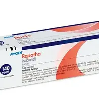 Repatha autoinjector (Evolocumab [ e-voe-lok-ue-mab ])-140 mg/mL single-dose prefilled syringe