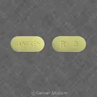 Risperdal (Risperidone (oral) [ ris-per-i-done ])-JANSSEN R 3-3 mg-Yellow-Oval