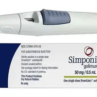 Simponi (Golimumab [ goe-lim-ue-mab ])-medicine-50 mg/0.5 mL single-dose prefilled SmartJect® autoinjector