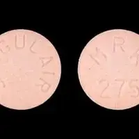 Singulair (Montelukast [ mon-te-loo-kast ])-SINGULAIR MRK 275-5 mg-Pink-Round