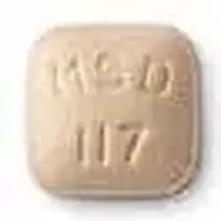 Singulair (Montelukast [ mon-te-loo-kast ])-SINGULAIR MSD 117-10 mg-Brown-Four-sided