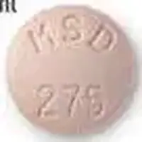 Singulair (Montelukast [ mon-te-loo-kast ])-SINGULAIR MSD 275-5 mg-Pink-Round