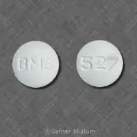 Sprycel (Dasatinib [ da-sat-in-ib ])-BMS 527-20 mg-White-Round