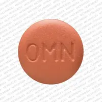 Topamax (Topiramate [ toe-pyre-a-mate ])-OMN 200-200 mg-Peach-Round