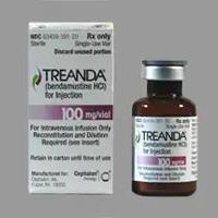 Treanda (Bendamustine [ ben-da-mus-teen ])-medicine-100 mg lyophilized powder for injection