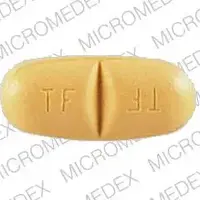 Trileptal (Oxcarbazepine [ ox-kar-bay-zeh-peen ])-TF TF CG CG-600 mg-Yellow-Oval