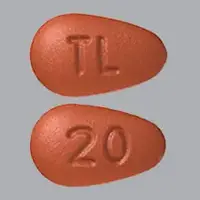 Trintellix (Vortioxetine [ vor-tye-ox-e-teen ])-TL 20-20 mg-Red-Egg-shape