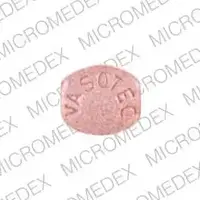 Vasotec (Enalapril [ e-nal-a-pril ])-VASOTEC MSD 713-10 mg-Pink-Four-sided