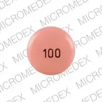 Voltaren (Diclofenac [ dye-kloe-fen-ak ])-VOLTAREN XR 100-100 mg-Pink-Round