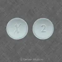 Xanax xr (Alprazolam [ al-pray-zoe-lam ])-X 2-2 mg-Blue-Round