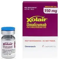 Xolair (Omalizumab [ oh-ma-liz-oo-mab ])-medicine-150 mg lyophilized powder for injection