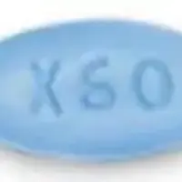 Xpovio (Selinexor [ sel-i-nex-or ])-X60 X60-60 mg-Blue-Oval