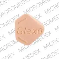 Zantac (Ranitidine [ ra-ni-ti-deen ])-Glaxo ZANTAC 150-150 mg-Orange-Five-sided