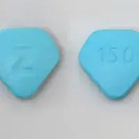 Zantac (Ranitidine [ ra-ni-ti-deen ])-Z 150-150 mg-Blue-Five-sided