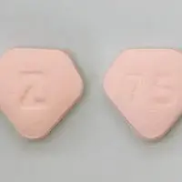 Zantac (Ranitidine [ ra-ni-ti-deen ])-Z 75-75 mg-Pink-Five-sided