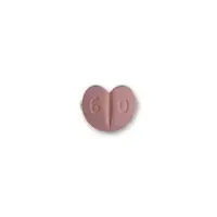 Zebeta (Bisoprolol [ bis-oh-proe-lol ])-b b 6 0-5 mg-Pink-Heart-shape