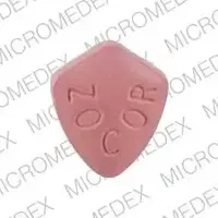 Zocor (Simvastatin [ sim-va-sta-tin ])-ZOCOR MSD 749-40 mg-Pink-U-shape