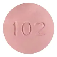 Zomig (nasal) (Zolmitriptan (nasal) [ zol-mi-trip-tan ])-102-5 mg-Pink-Round