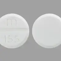 Amiodarone (Amiodarone tablets (oral) [ a-mi-oh-da-rone ])-m 155-200 mg-White-Round