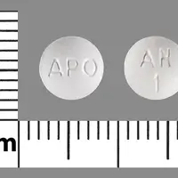 Anastrozole (Anastrozole [ an-as-troe-zole ])-APO AN 1-1 mg-White-Round