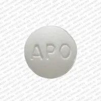 Anastrozole (Anastrozole [ an-as-troe-zole ])-APO AN 1-1 mg-White-Round