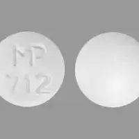 Bisoprolol (Bisoprolol [ bis-oh-proe-lol ])-MP 712-10 mg-White-Round