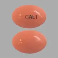 Calcitriol (Calcitriol (oral/injection) [ kal-si-trye-ol ])-CAL1-0.25 mcg-Orange-Capsule-shape