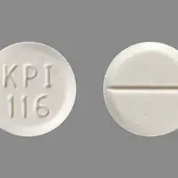 Cytomel (Liothyronine [ lye-oh-thye-roe-neen ])-KPI 116-25 mcg (0.025 mg)-White / White-Round