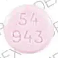 Dexamethasone (systemic) (monograph) (Medically reviewed)-54 943-1.5 mg-Pink-Round