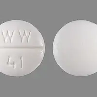 Digoxin (oral/injection) (Digoxin (oral/injection) [ di-jox-in ])-WW 41-250 mcg (0.25 mg)-White-Round