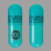 Embeda (Morphine and naltrexone [ mor-feen-and-nal-trex-one ])-EMBEDA 100-morphine 100 mg / naltrexone 4 mg-Green-Capsule-shape