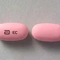 Ery-tab (Erythromycin (oral) [ er-ith-roe-mye-sin ])-a EC-250 mg-Pink-Oval