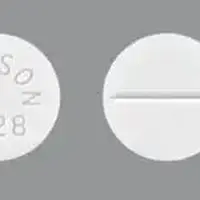 Estradiol topical (Estradiol topical [ ess-tra-dye-ol-top-ik-al ])-WATSON 528-0.5 mg-White-Round
