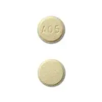 Fazaclo (Clozapine [ kloe-za-peen ])-A05-12.5 mg-Yellow-Round