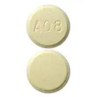 Fazaclo (Clozapine [ kloe-za-peen ])-A08-100 mg-Yellow-Round