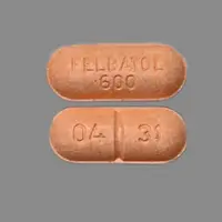 Felbatol (Felbamate [ fel-bam-ate ])-FELBATOL 600 04 31-600 mg-Peach-Capsule-shape