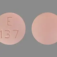 Felodipine (Felodipine [ fe-loe-di-peen ])-E 137-5 mg-Pink-Round