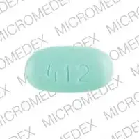 Gabitril (Tiagabine [ tye-ag-a-been ])-412 C-12 mg-Green-Oval