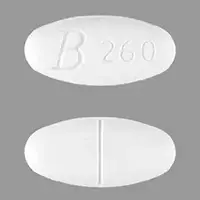 Gemfibrozil (Gemfibrozil [ jem-fye-broe-zil ])-B 260-600 mg-White-Oval