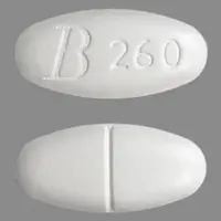 Gemfibrozil (Gemfibrozil [ jem-fye-broe-zil ])-B 260-600 mg-White-Oval