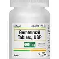 Gemfibrozil (Gemfibrozil [ jem-fye-broe-zil ])-E 8 2-600 mg-White-Oval