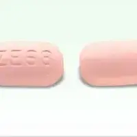 Glipizide and metformin (Glipizide and metformin [ glip-ih-zyd-and-met-for-min ])-ZE68-2.5 mg / 250 mg-Pink-Capsule-shape